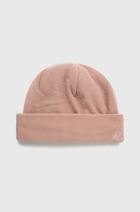Detská čiapka United Colors of Benetton stredne hrubá ružová 6U87GA00G.P