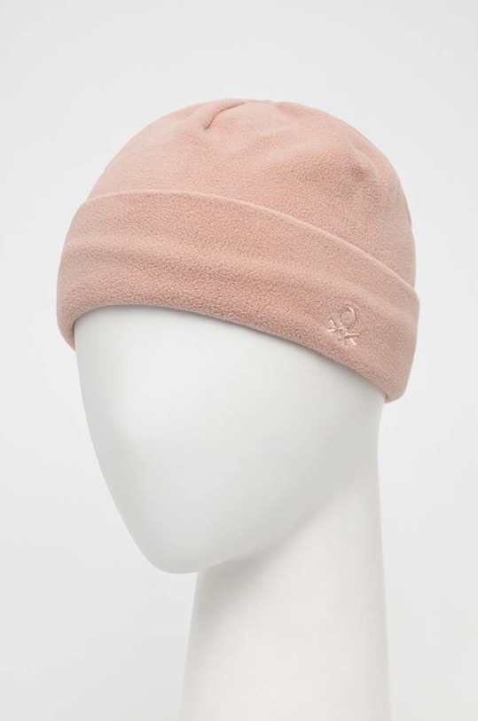 Detská čiapka United Colors of Benetton 6U87GA00G.P ružová AW22
