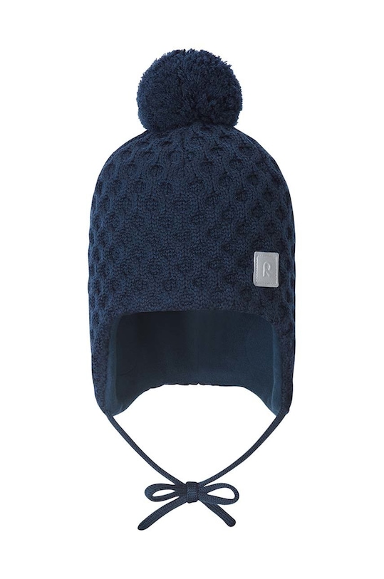 Παιδικός σκούφος Reima Nunavut μαλλί σκούρο μπλε 5300065A