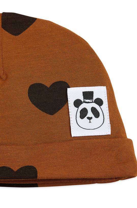 Детская шапка Mini Rodini 1000006716 коричневый AW22