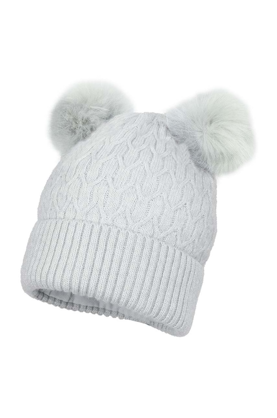 Dětska čepice Jamiks s příměsí vlny šedá THOMAS.IIA.JZF322.K