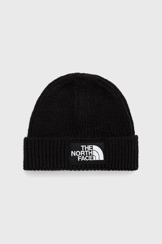 Detská čiapka The North Face hrubá čierna NF0A7WFM