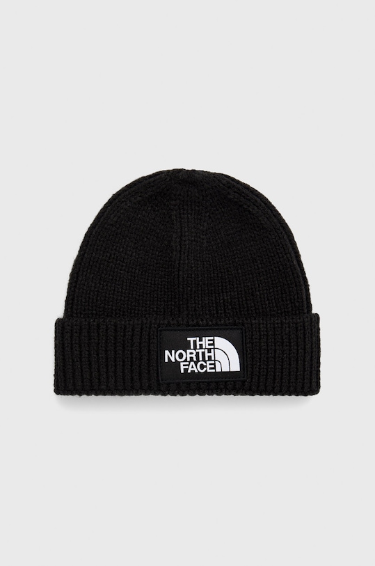 Detská čiapka The North Face hrubá čierna NF0A7WFM