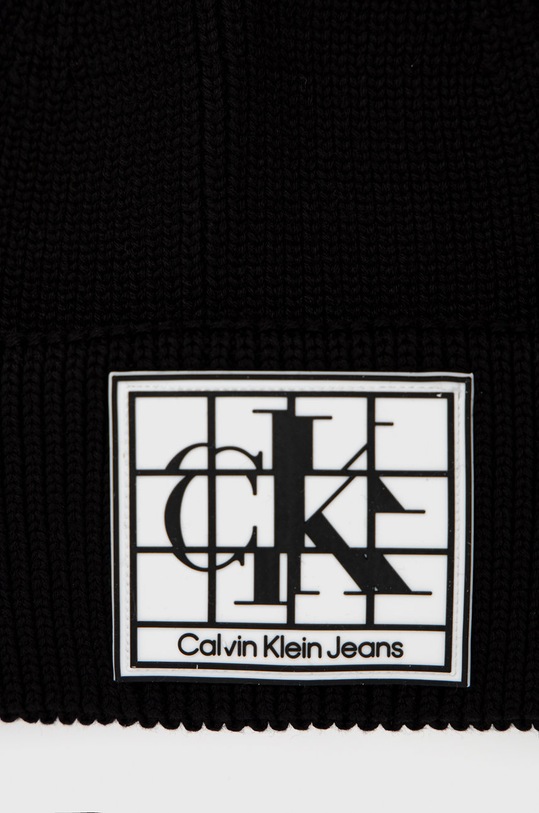 Dodaci Pamučna kapa Calvin Klein Jeans K50K509434.9BYY crna