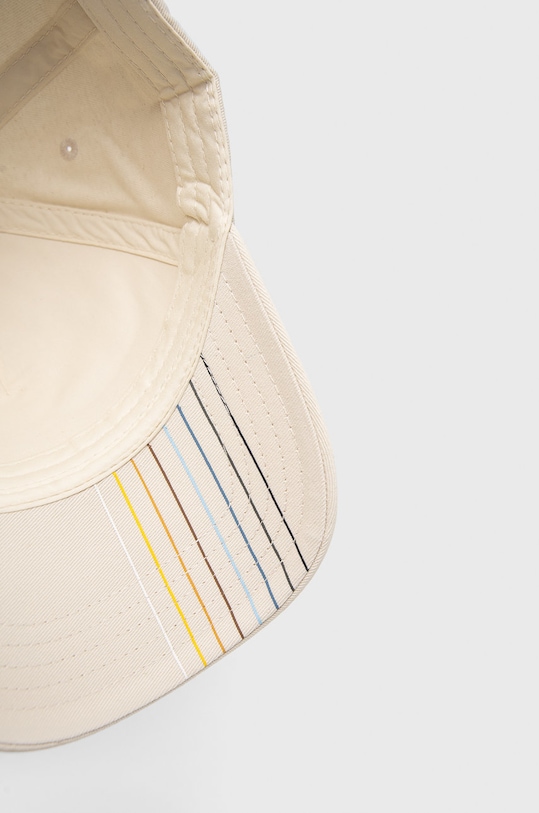 Bavlněná čepice BOSS Boss Athleisure béžová 50472266