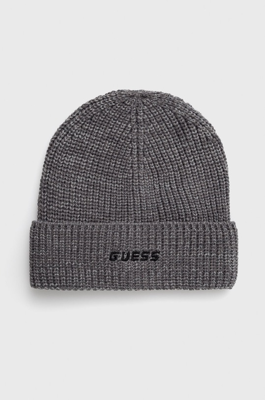 Guess czapka aplikacja szary AM9021.POL01