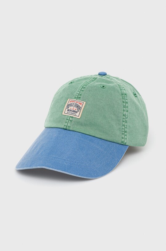 Καπέλο Polo Ralph Lauren βαμβάκι πράσινο 710870232003