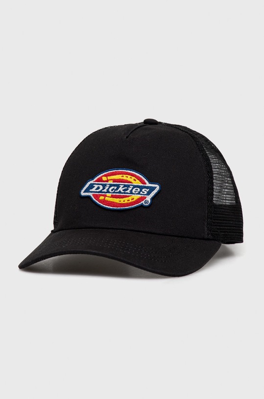 Dickies baseball cap applique black DK0A4XYGBLK1