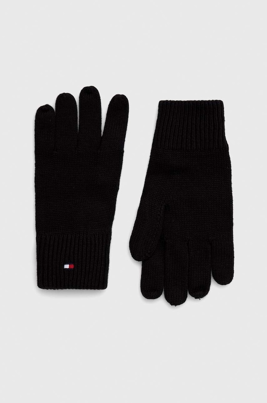 Dodaci Kapa i rukavice Tommy Hilfiger AM0AM10490.9BYY crna
