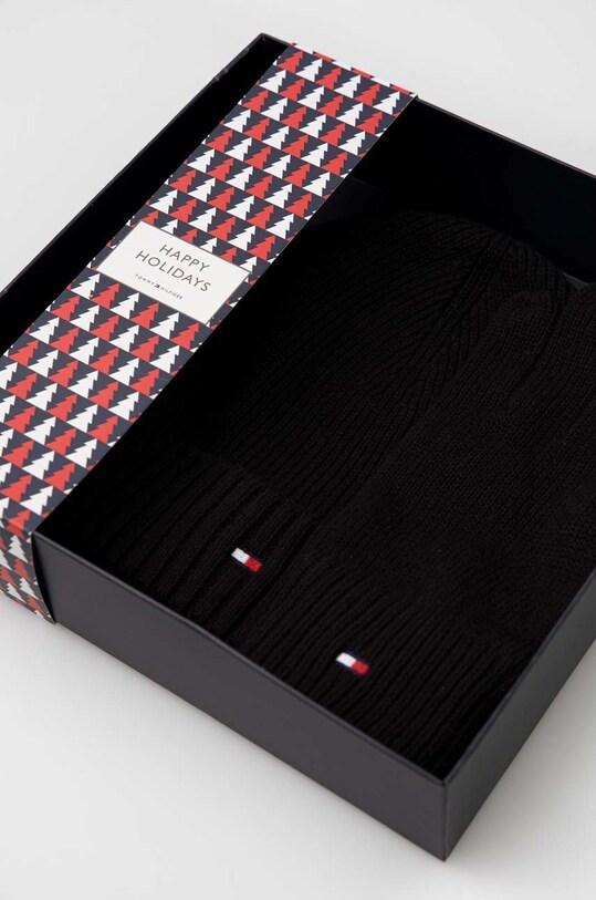 Kapa i rukavice Tommy Hilfiger AM0AM10490.9BYY