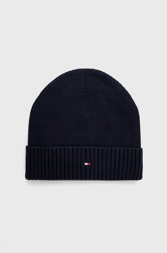 Čepice Tommy Hilfiger tenká námořnická modř AM0AM10337.9BYY