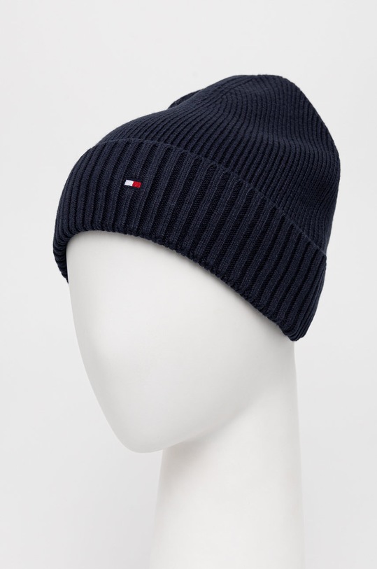 Čepice Tommy Hilfiger AM0AM10337.9BYY námořnická modř AW22