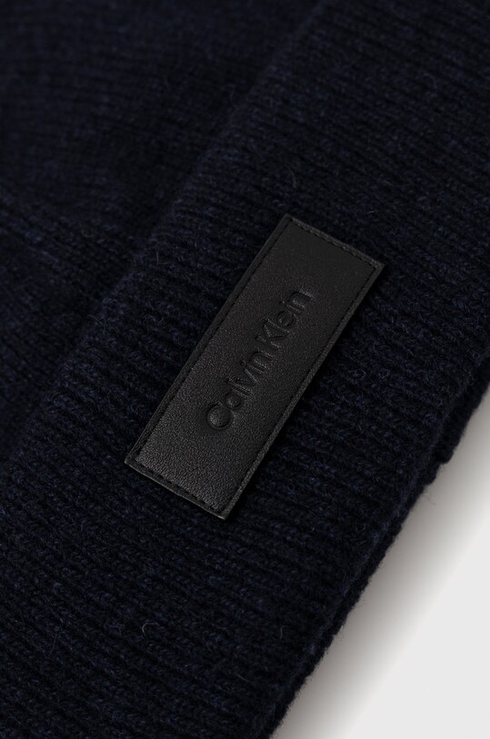 Αξεσουάρ Μάλλινο σκουφί Calvin Klein K50K509676.9BYY σκούρο μπλε