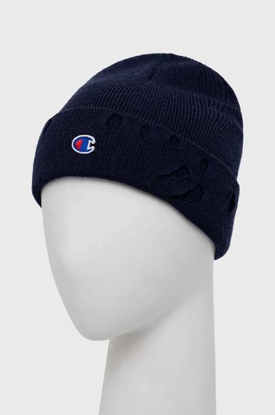Champion caciula de lana 805685 bleumarin AW22
