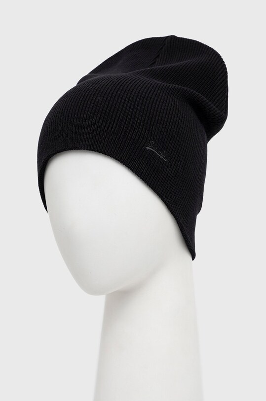 Хлопковая шапка Superdry M9011225A.02A чёрный AW22