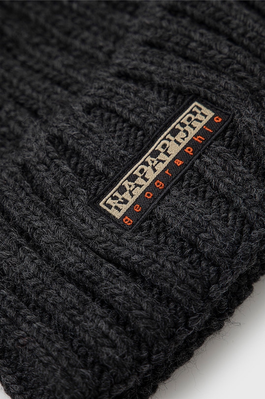 Doplňky Čepice z vlněné směsi Napapijri NP0A4GKA1971 šedá