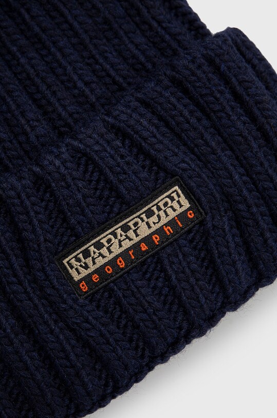 Accessori Napapijri berretto in misto lana NP0A4GKA1761 blu navy