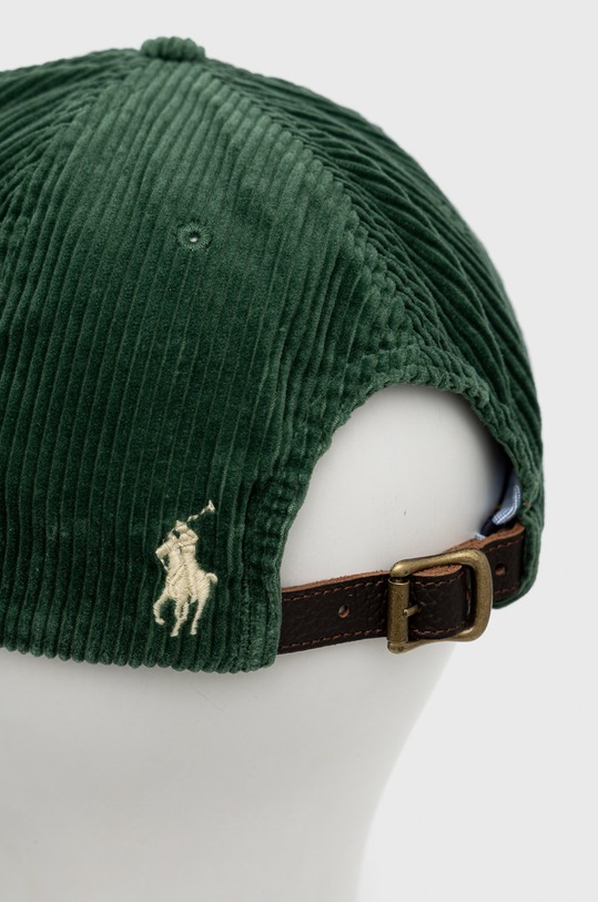 Accesorii Polo Ralph Lauren șapcă de baseball din catifea 710880779002 verde