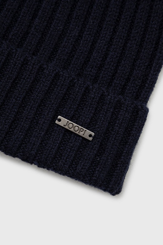 Akcesoria Joop! czapka wełniana 30033196 granatowy