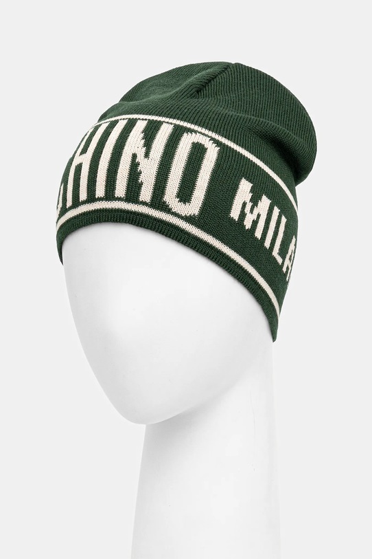 Moschino czapka z wełną M5633.60081 zielony AW25