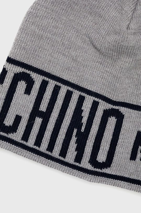 Akcesoria Moschino czapka wełniana M5633.60081 szary