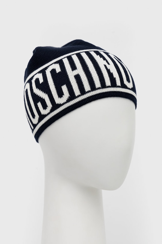 Moschino czapka wełniana M5633.60081 czarny AW25