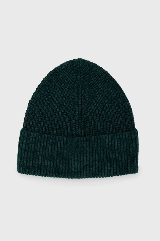 United Colors of Benetton czapka z domieszką wełny z domieszką wełny zielony 1335UA006.408