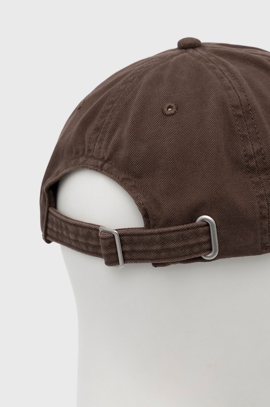 Doplňky Bavlněná baseballová čepice Abercrombie & Fitch KI112.3025.420 hnědá