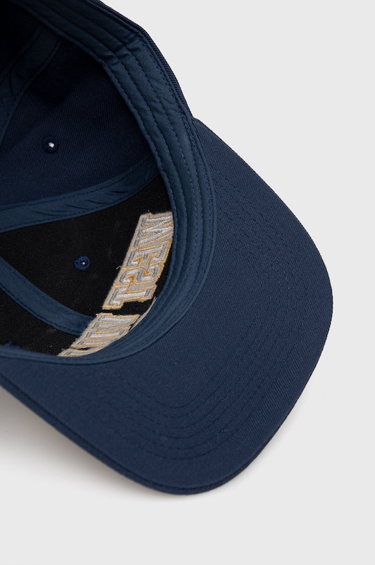 Abercrombie & Fitch czapka z daszkiem z domieszką wełny granatowy KI112.3028.220