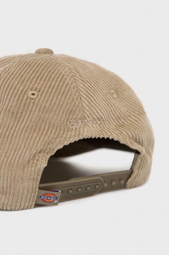 Akcesoria Dickies czapka z daszkiem bawełniana DK0A4Y2MKHK1 zielony