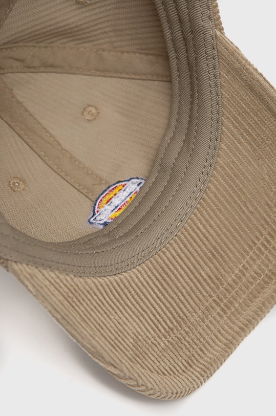 Dickies czapka z daszkiem bawełniana zielony DK0A4Y2MKHK1
