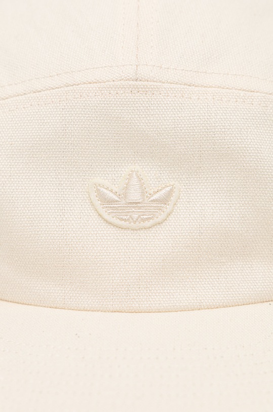 adidas Originals czapka bawełniana HM1771 beżowy AW22