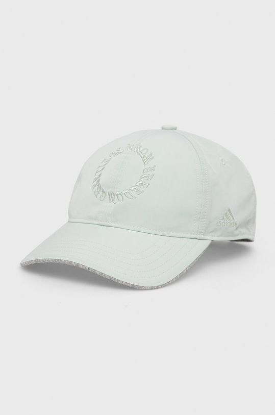 adidas czapka z daszkiem aplikacja turkusowy HL4847