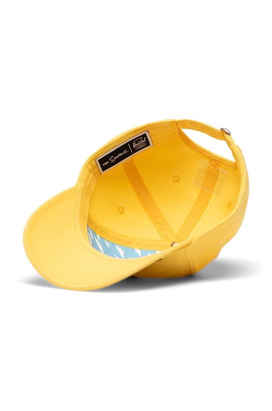 Akcesoria Herschel czapka bawełniana X The Simpsons 1167.1825.OS żółty