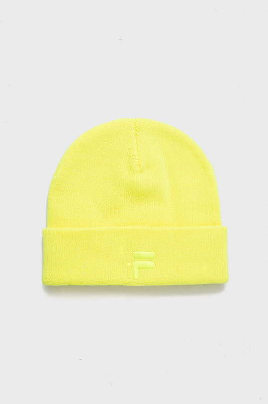 Шапка Fila средно дебел жълт FCU0034