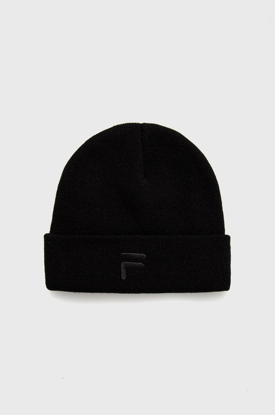 Шапка Fila средно дебел черен FCU0034