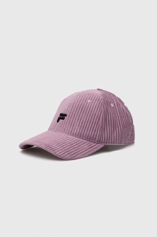 Fila czapka z daszkiem aplikacja fioletowy FCU0041