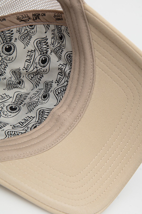 Von Dutch berretto da baseball beige 7030167