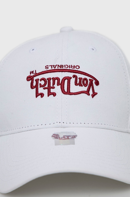 Von Dutch czapka z daszkiem bawełniana 7030503 biały AW22