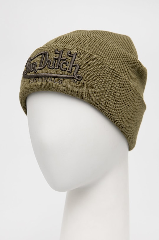 Čepice Von Dutch 7050115 zelená AW22