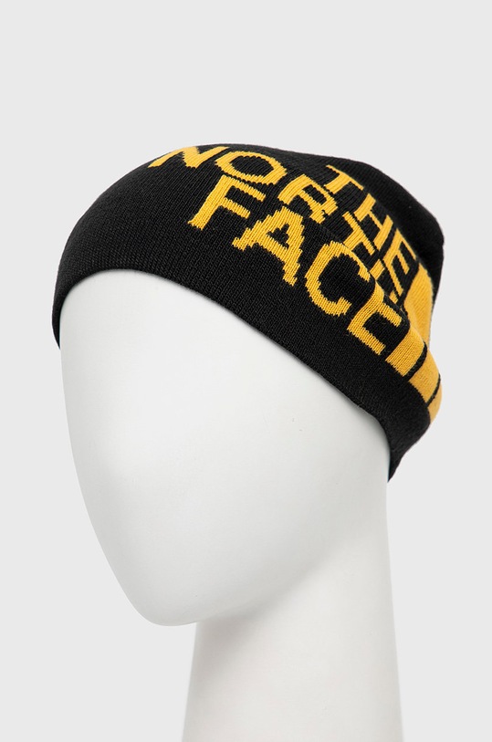 The North Face beanie cu două fețe NF00AKNDAGG1 negru AW22