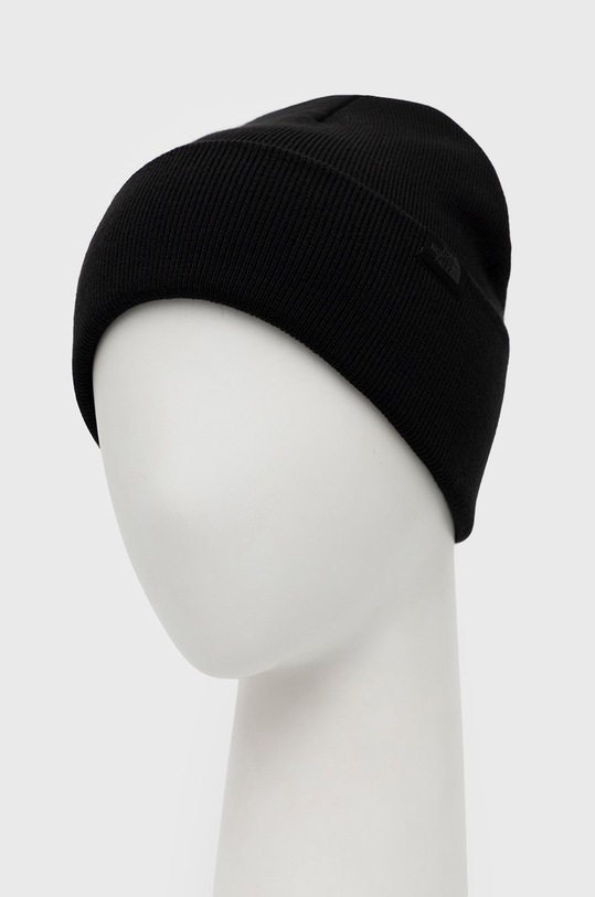 The North Face czapka NF0A55K5JK31 czarny AW22