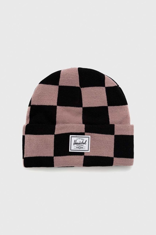 Herschel czapka aplikacja różowy 1065.1829.OS