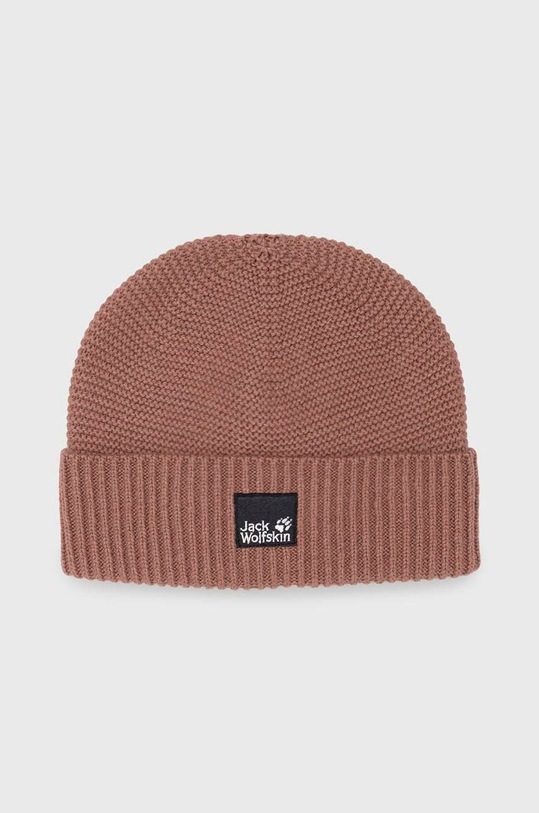 Čepice Jack Wolfskin vlna hnědá 1910861