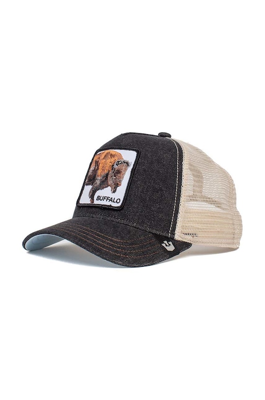 Goorin Bros czapka z daszkiem aplikacja czarny 101.0394