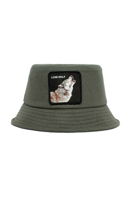 Капелюх Goorin Bros Wolf Heat вовна зелений 105.0062