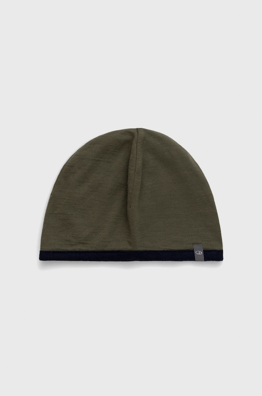 Dvostrana kapa Icebreaker Planet friendly zelena IBIBM2005831