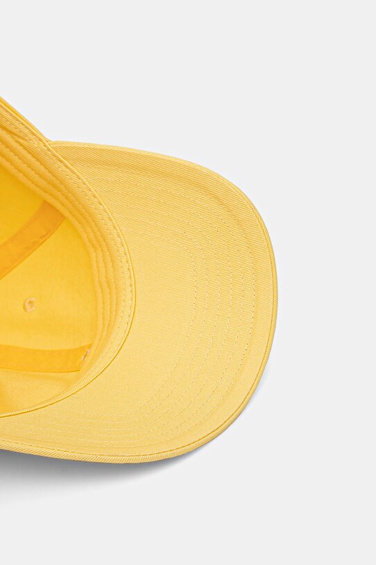 Peak Performance șapcă de baseball din bumbac galben G78327