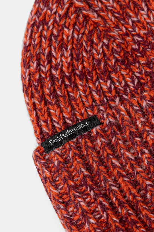 Akcesoria Peak Performance czapka wełniana Mason G77790 pomarańczowy