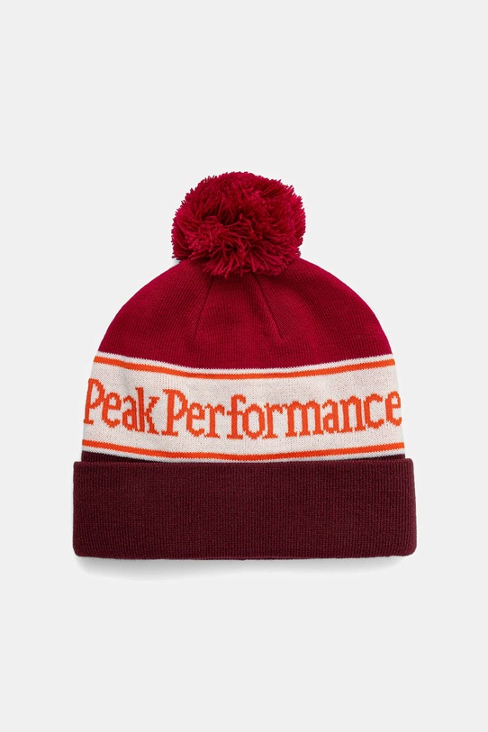 Peak Performance czapka bordowy G77982